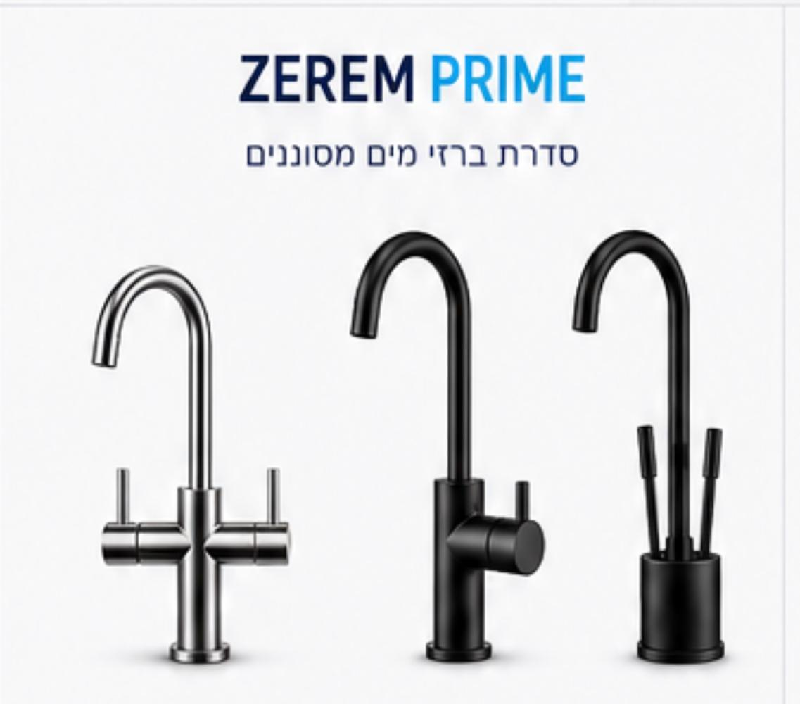 זרם פריים - סדרת ברזי מים מסוננים